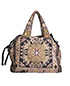 Tapestry Hysteria Tote, back view